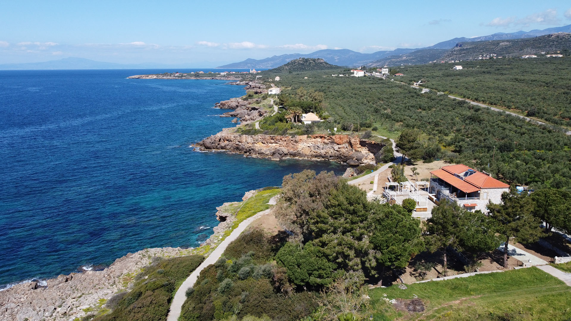 Παραλιακό τμήμα της διαδρομής